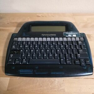 AlphaSmart 3000 Portable Word Processor Keyboard Tested No Cables Missing 1 Key